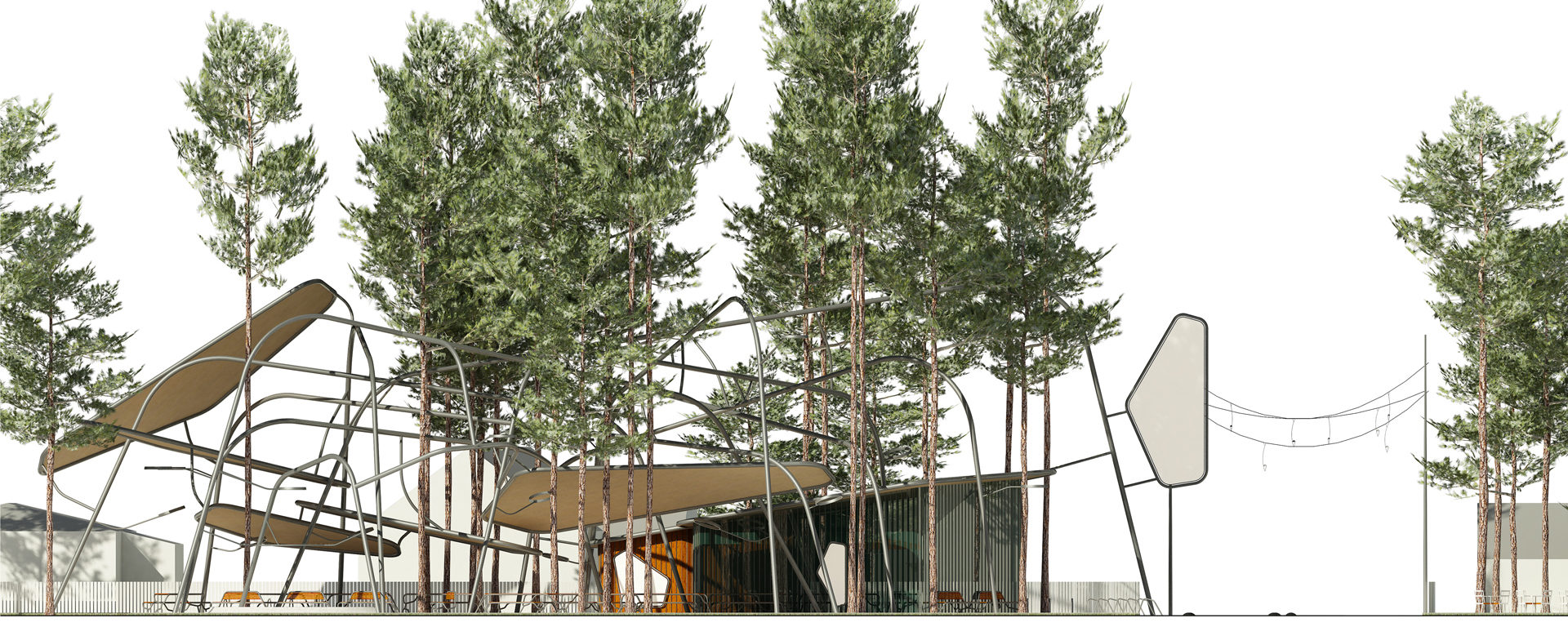 Võsu aleviku keskosa